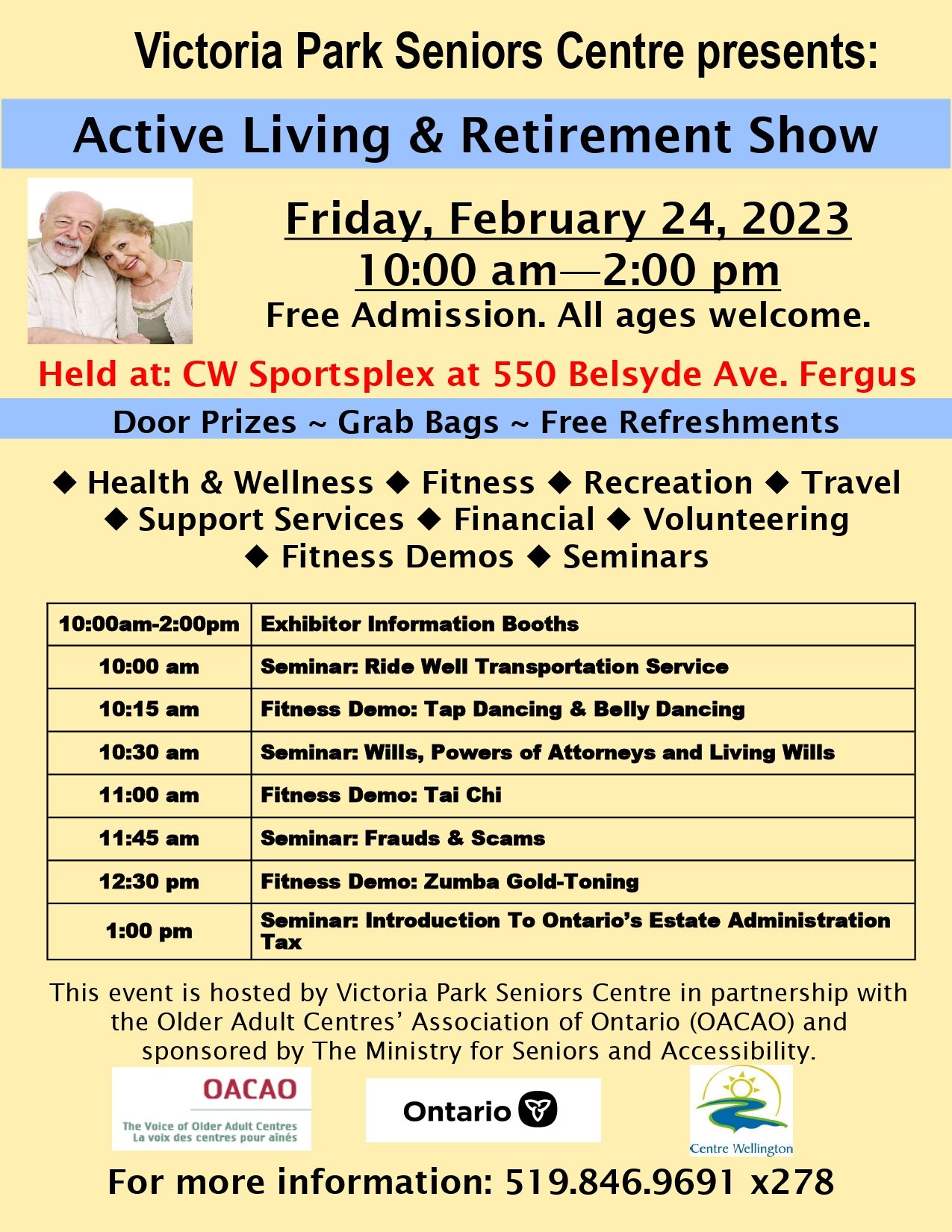 Active Living & Retirement Show - Fergus, ON