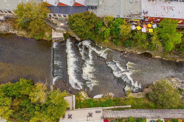 The Grand River - Fergus, ON